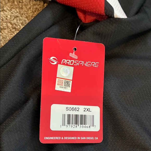 Louisville Black Football Jersey - Picture 4 of 5